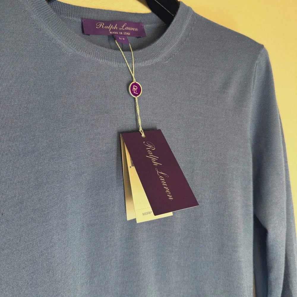 Ralph Lauren Collection Cashmere Crewneck Sweater - Picture 3 of 6